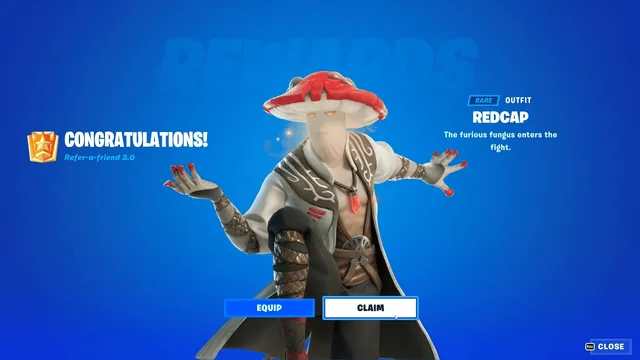 Fortnite - How to Unlock the Redcap Skin & More