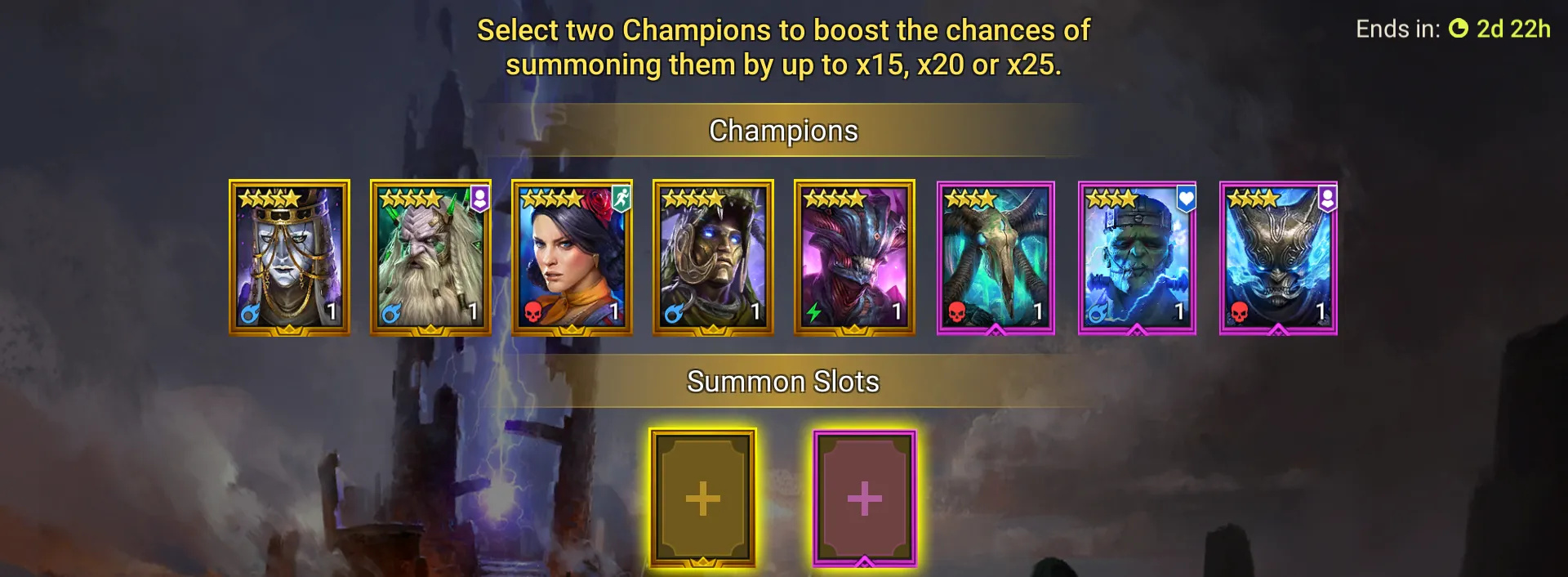 RAID Shadow Legends Summon Boost and Progressive Chance Events Full Guide