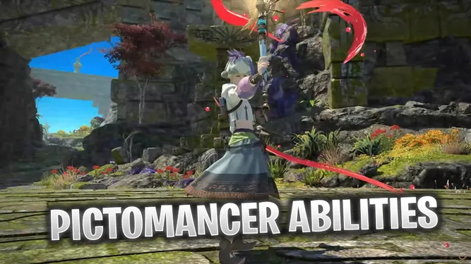 Final Fantasy 14: Pictomancer Job Abilities (First Look)