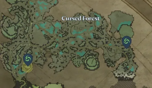 All Waygate Locations in Cursed Forest in V Rising