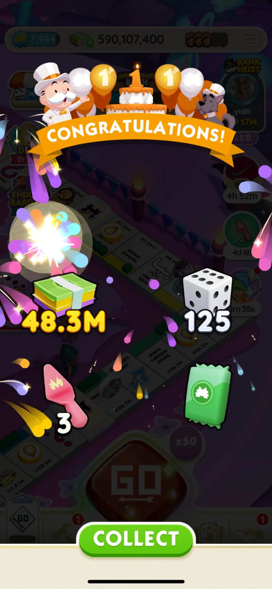 How to Get Free Pickaxe Tokens in Monopoly GO: Anniversary Treasures