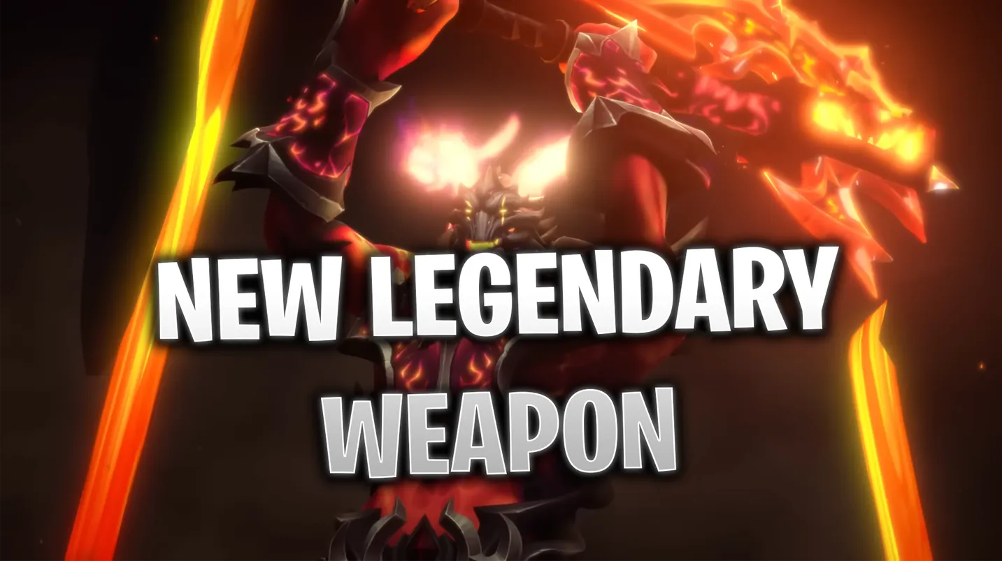 It's Here! (NEW LEGENDARY WEAPON)