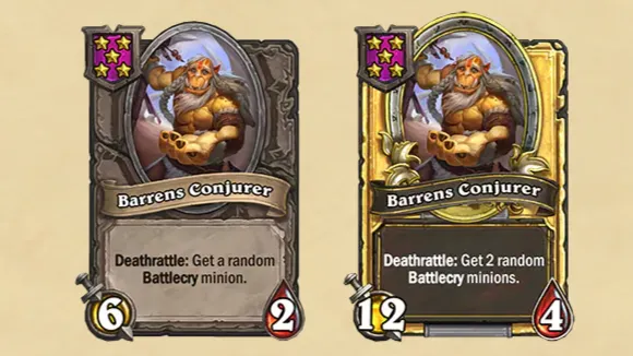 Hearthstonne Patch 29.6: New Minions, All Hero and Minion Updates Barrens Conjurer