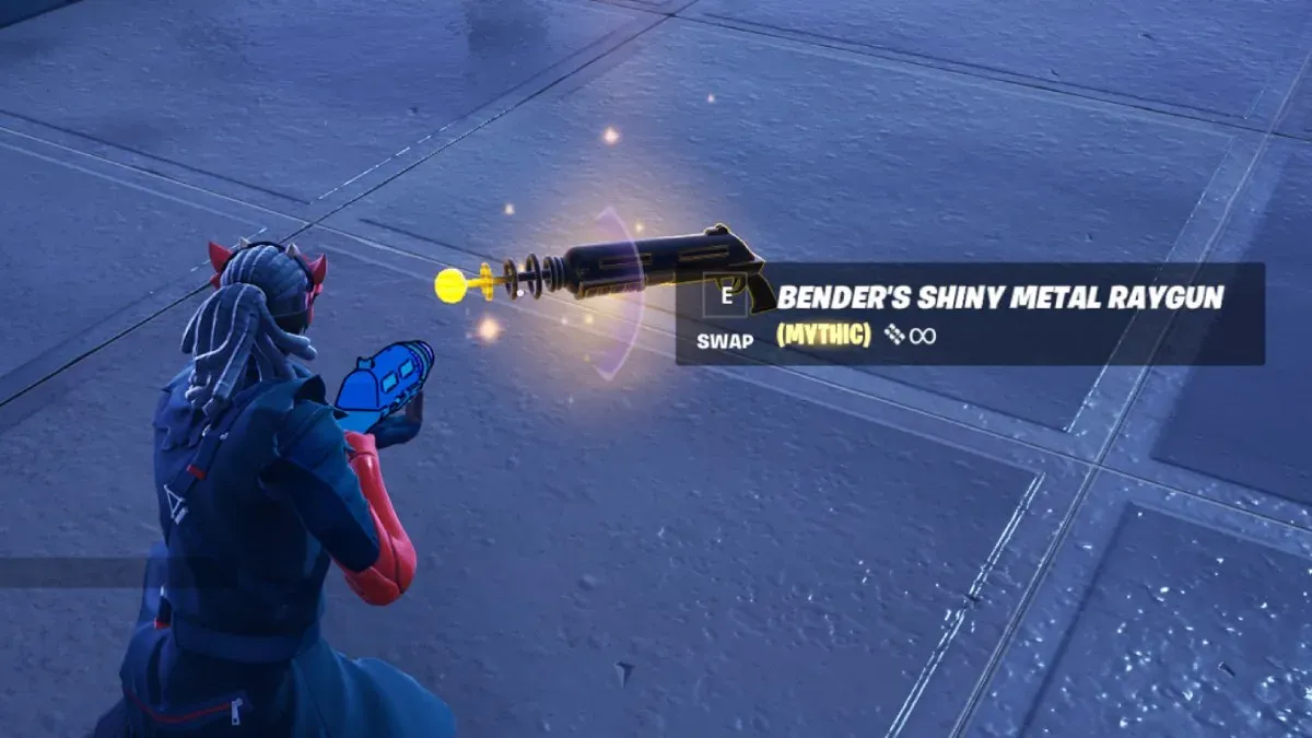 Bender's weapon in Fortnite