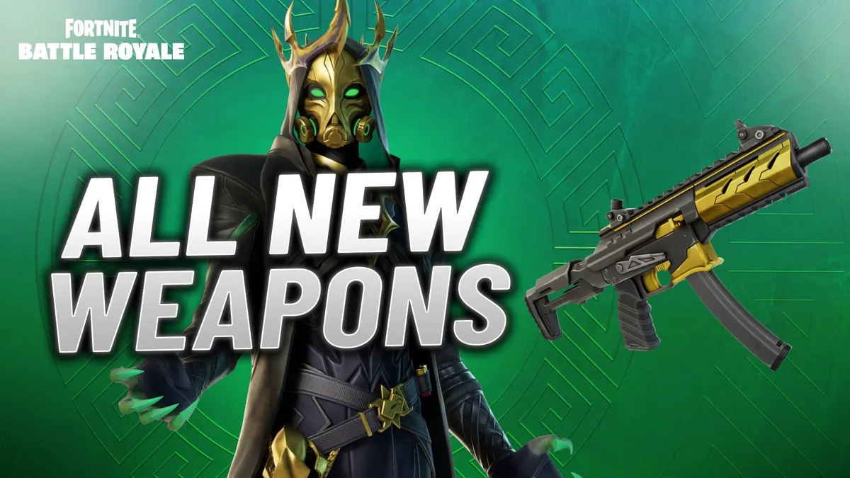 Fortnite Chapter 5 Season 2: All New Weapons