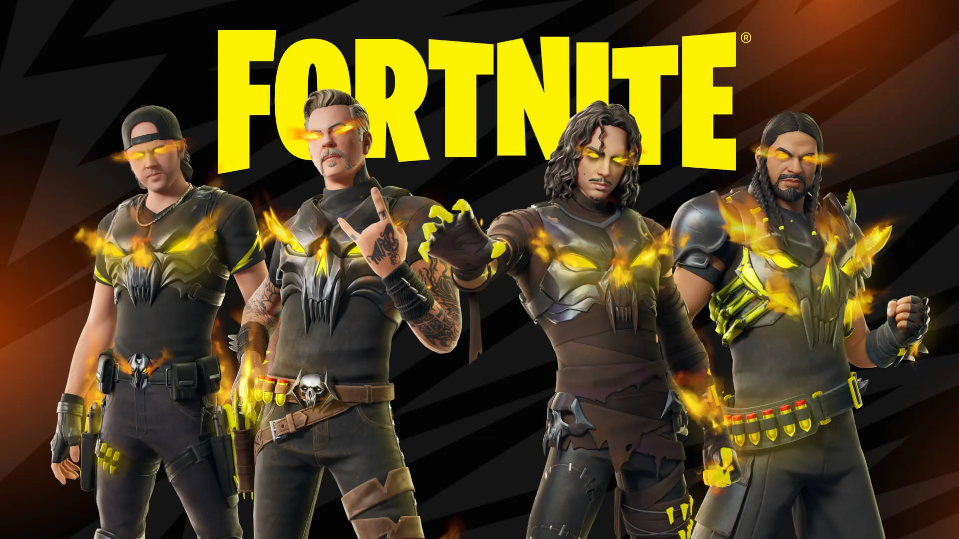 Fortnite Puppet Master Metallica Outfits