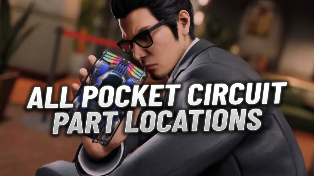Like a Dragon Gaiden Guide: All Pocket Circuit Part Locations (Left in the Dust Trophy)