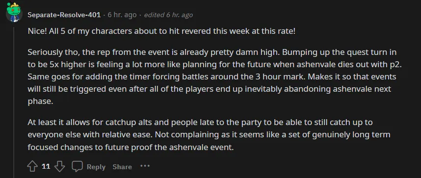 WoW PvP Hotfix Comment