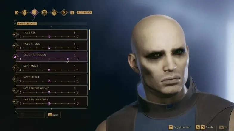 Dune Awakening Leaked Gameplay and UI Character Creation