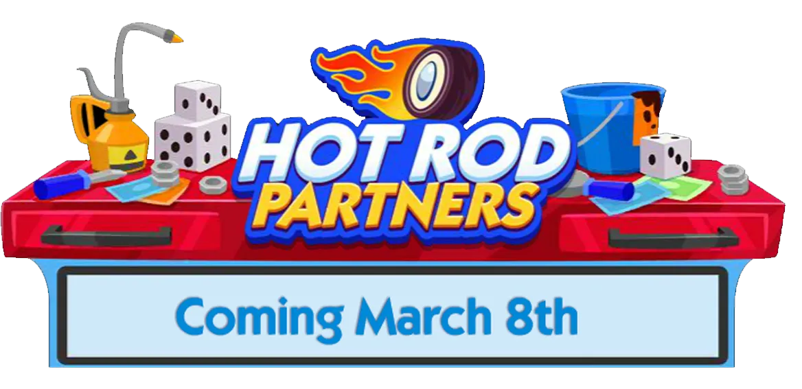 Monopoly GO Hot Rod Partners: Release Date, Milestones & Rewards