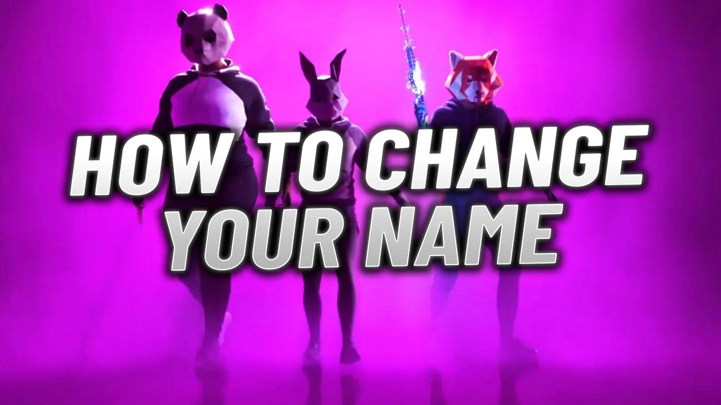 How to change your name in 'Fortnite