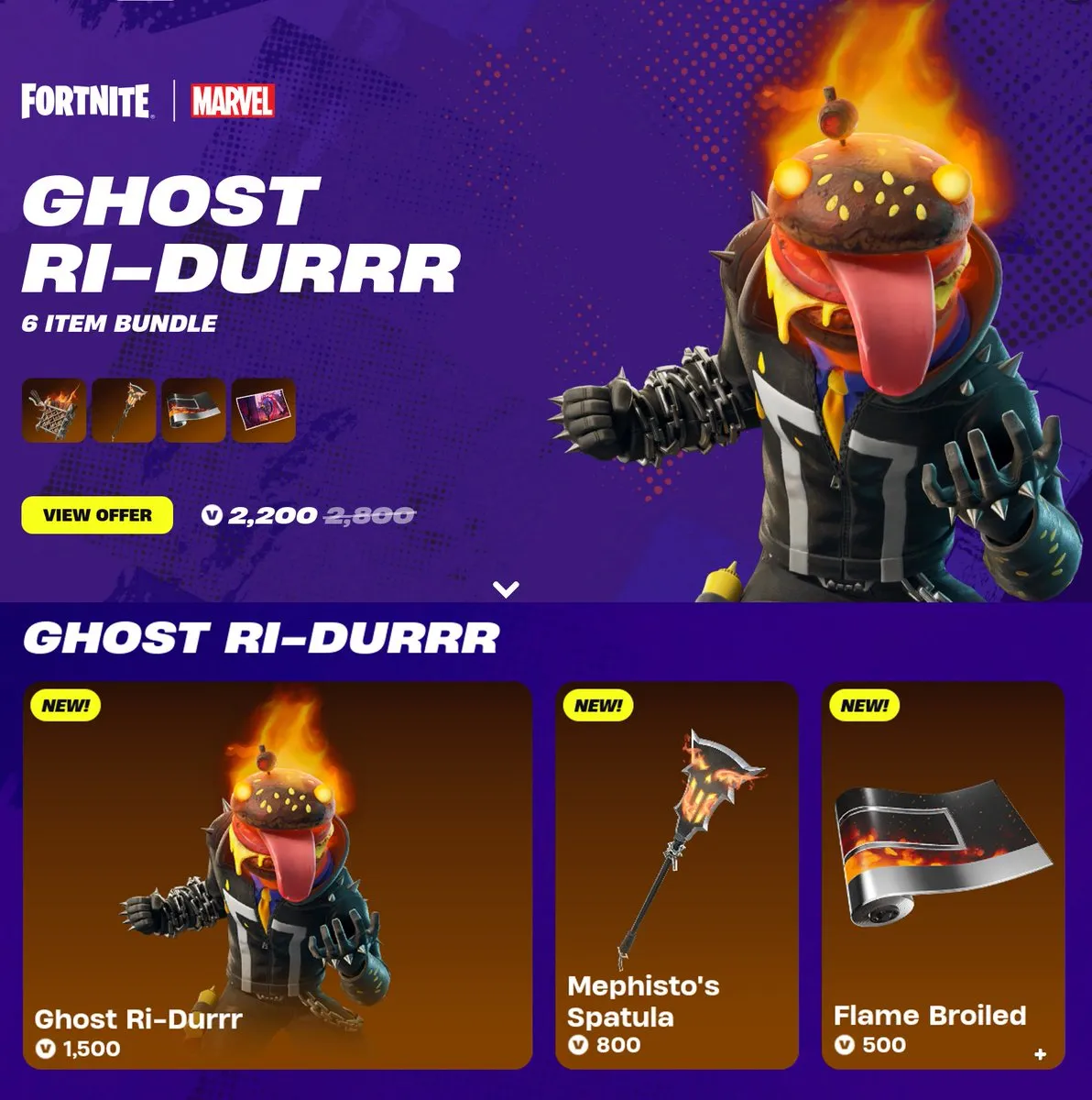 Ghost Ri-Durr Outfit Bundle