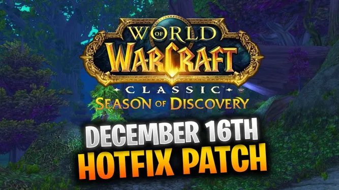 WoW SoD December 16 Patch Notes: Ashenvale PvP Hotfix
