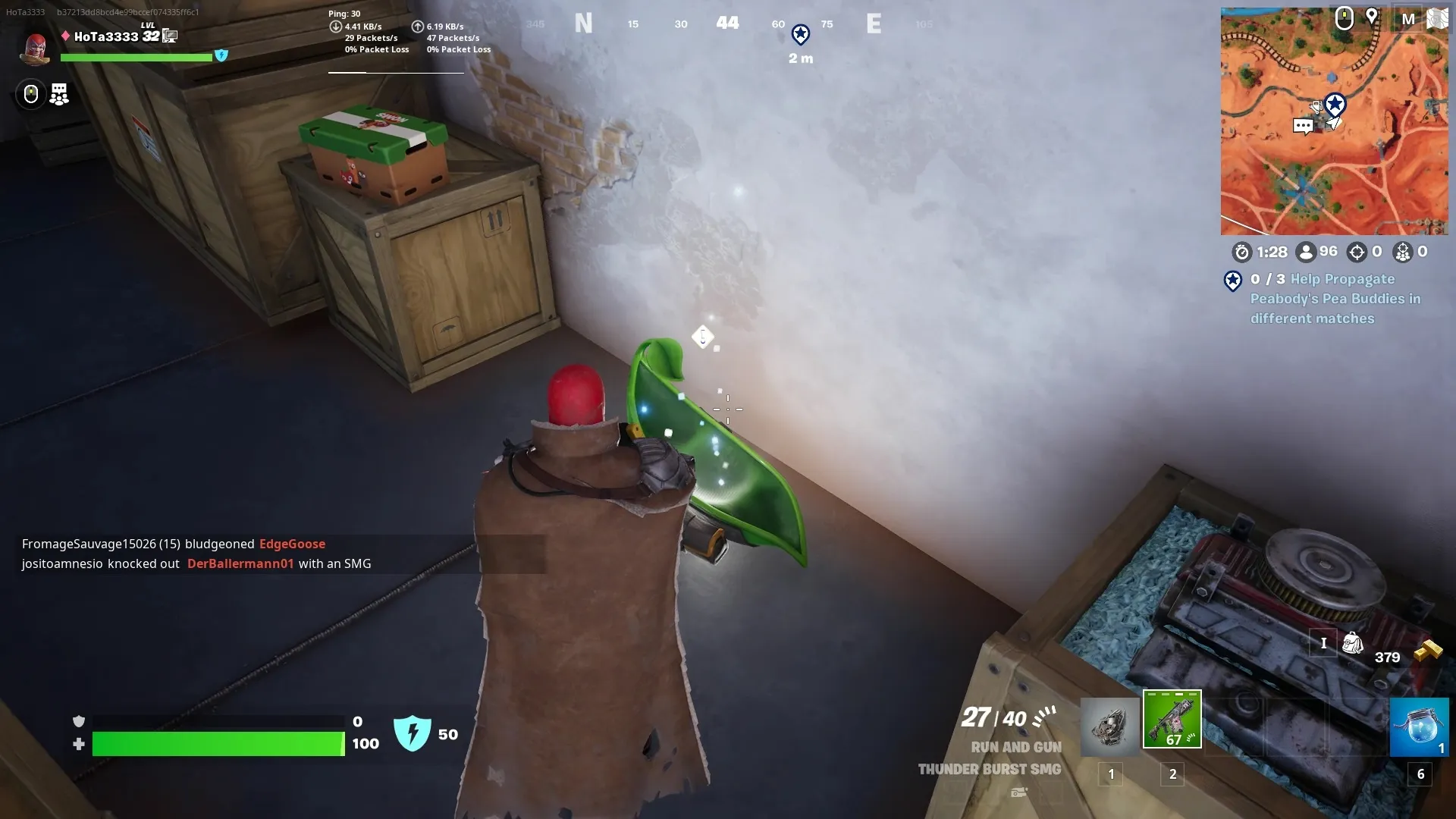 How to Help Propagate Peabody's Pea Buddies in Fortnite