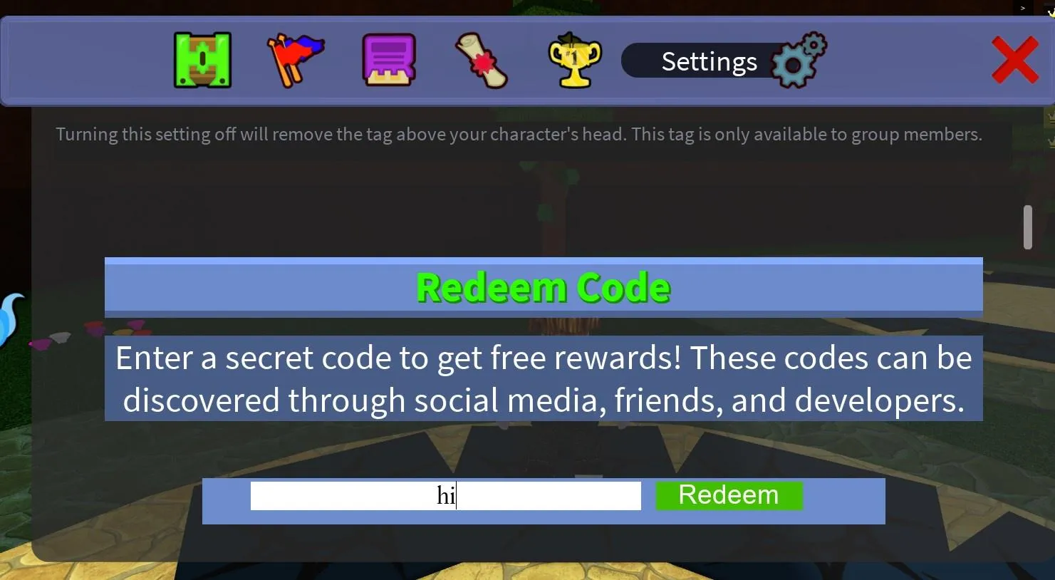 How TO Redeem a Code in Build a boat for treasure