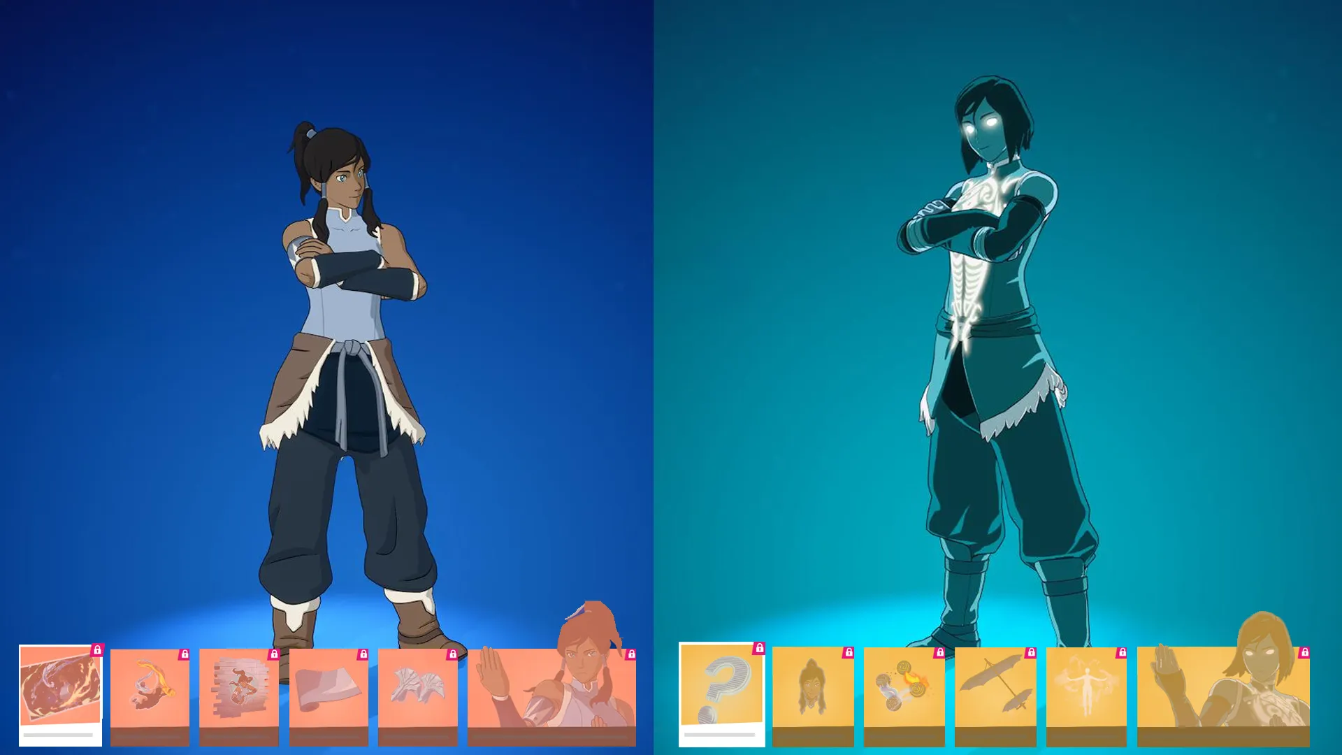 How To Unlock All Korra Skins And Her Rewards In Fortnite Chapter 5 Season 2 4019