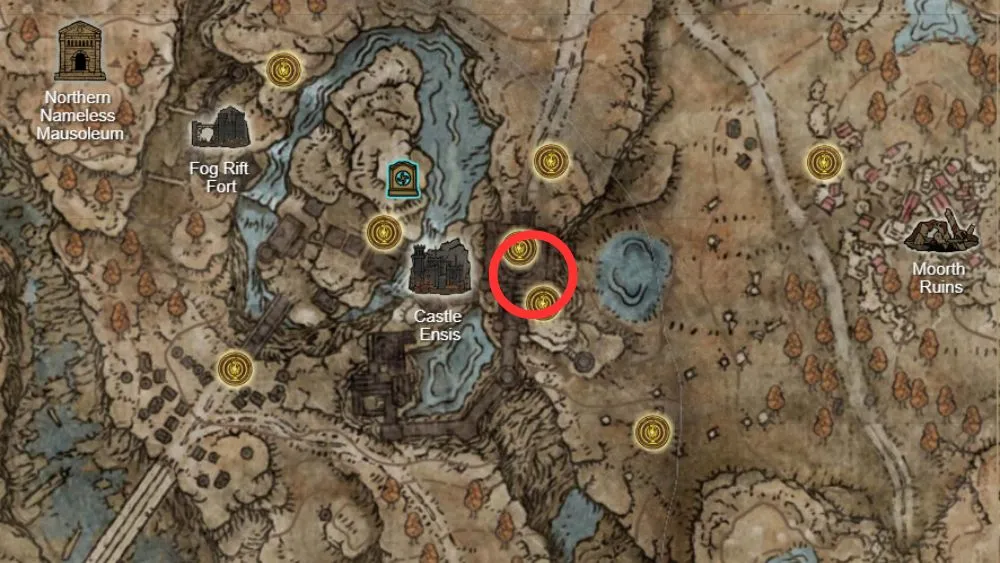 Elden Ring All Shadow of the Erdtree Boss Locations on Map 6.jpg