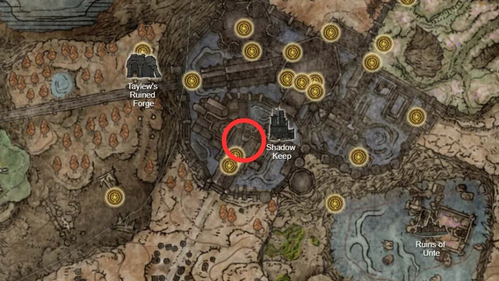 Elden Ring All Shadow of the Erdtree Boss Locations on Map 7.jpg