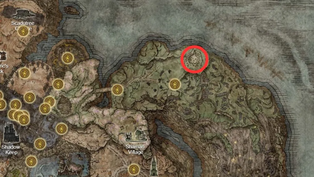 Elden Ring All Shadow of the Erdtree Boss Locations on Map 31.jpg