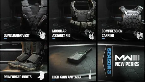 MW3: How to Unlock All New Season 3 Perks