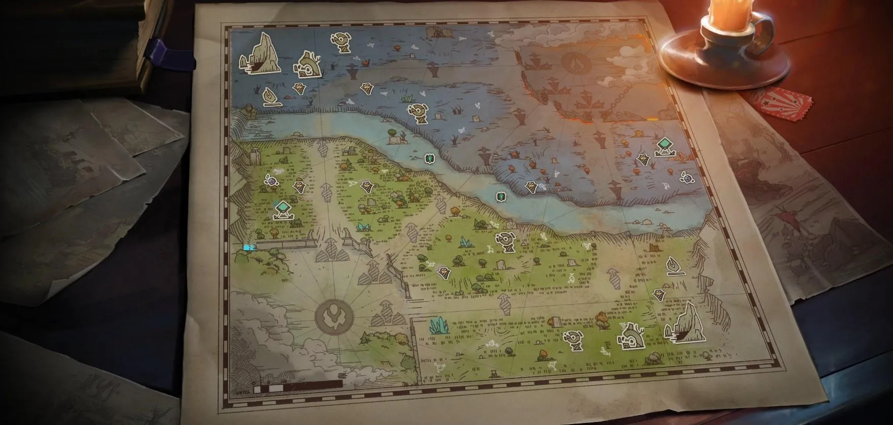 Dota 2 New Frontiers Map