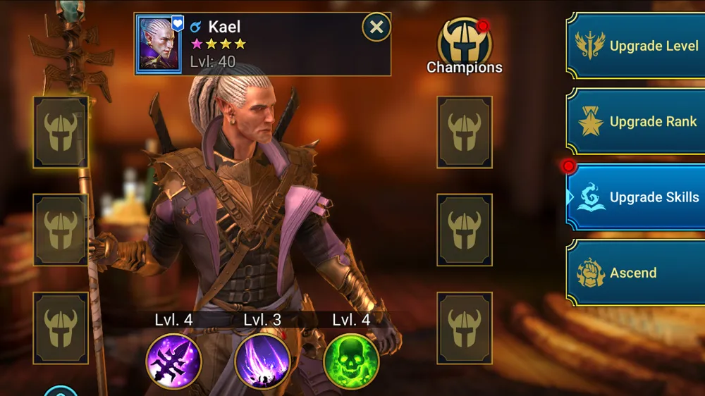 Raid Kael in the Tavern