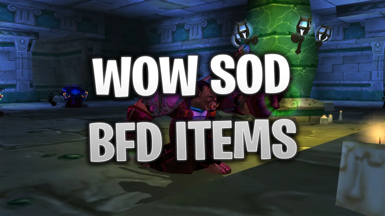 WoW Season of Discovery Datamined Items from Blackfathom Deeps
