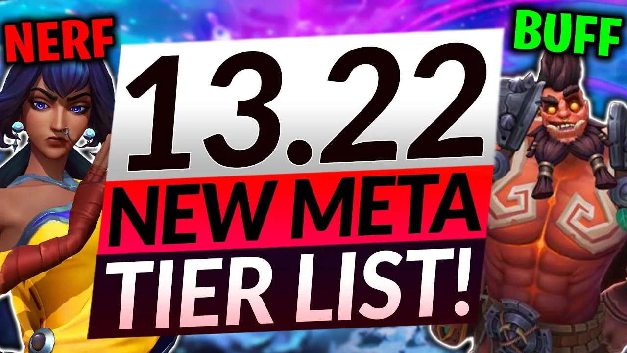 LoL 13.18 Tier List - Best Top, Jungle, Mid, ADC & Support Champions In League  of Legends