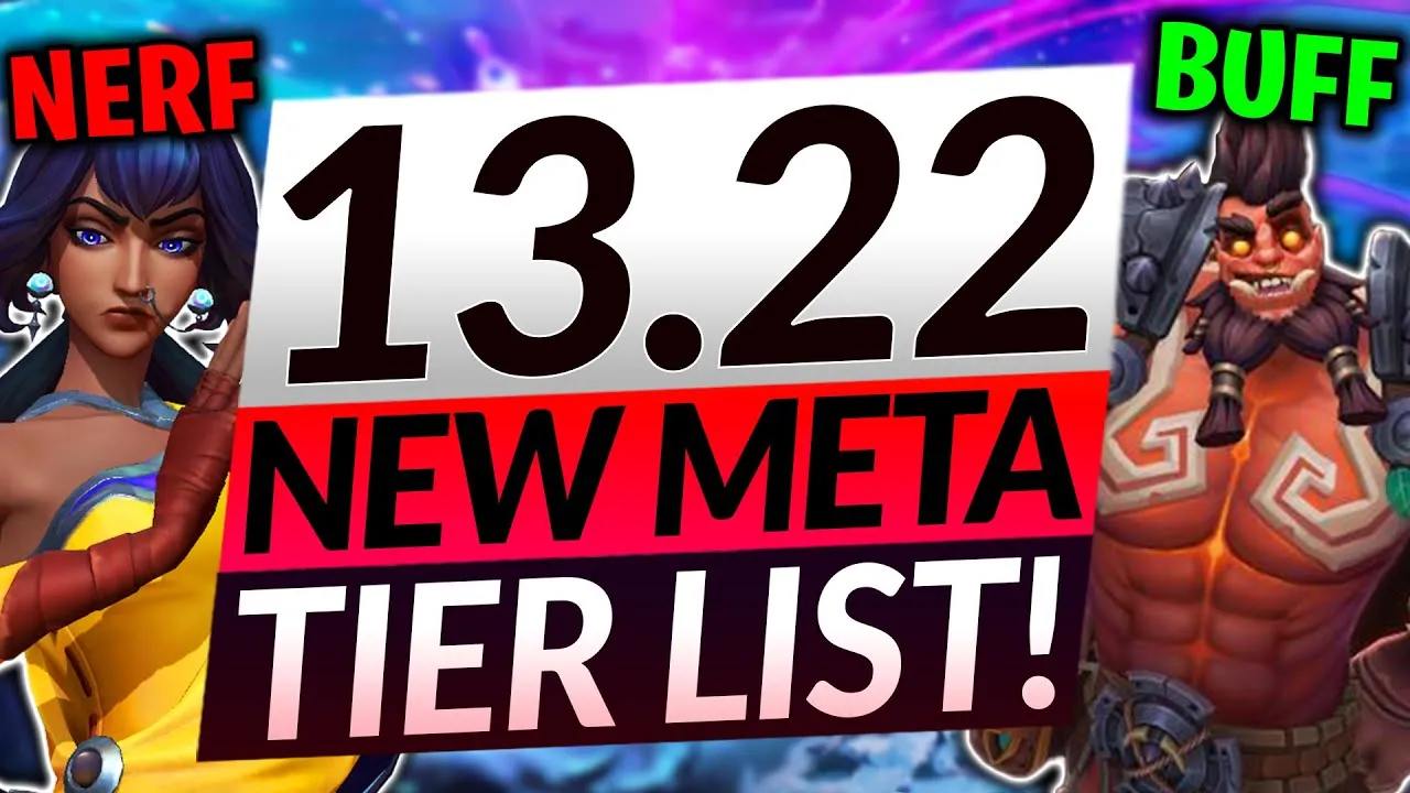 LoL 13.18 Tier List - Best Top, Jungle, Mid, ADC & Support