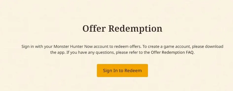 How TO redeem codes in Monster Hunter now