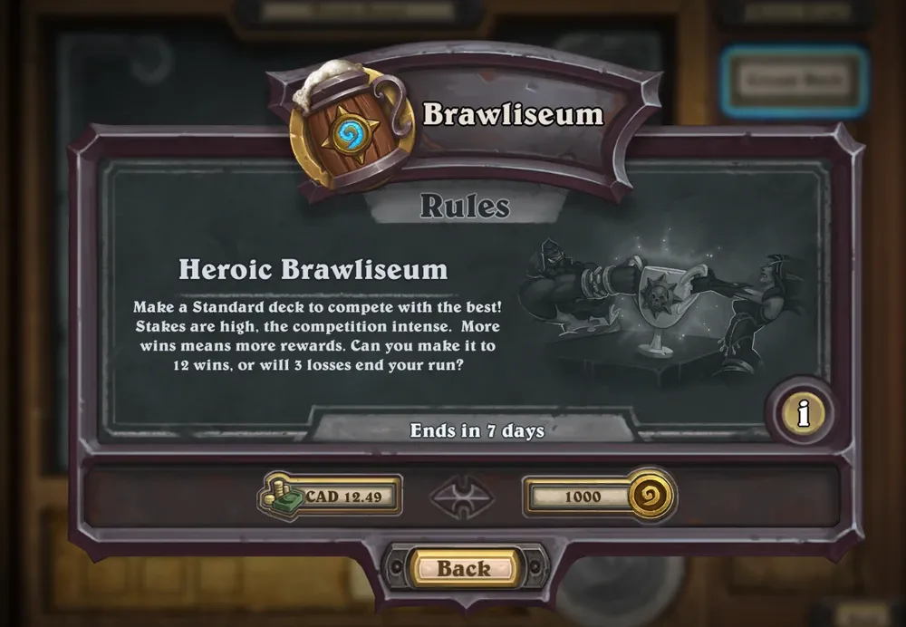 Heroic Tavern Brawl Returns Returns to Hearthstone With Patch 29.2