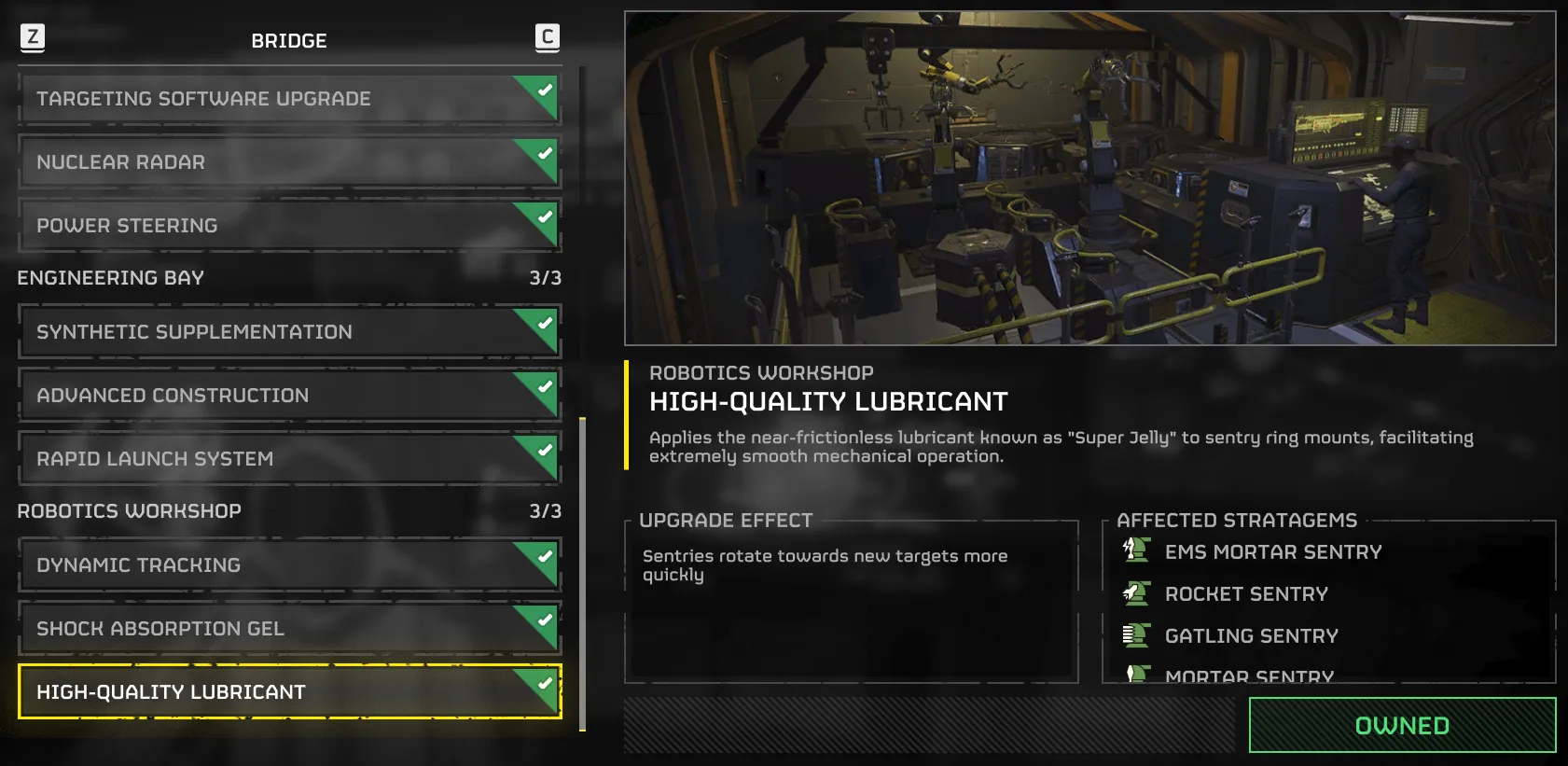 Helldivers 2 High-Quality Lubricant Ship Module