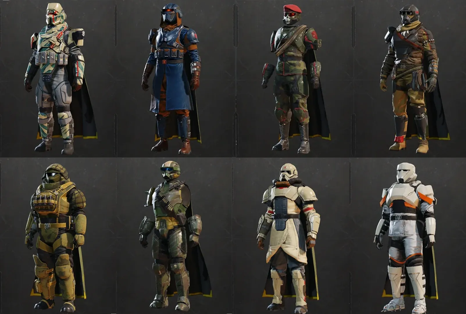 Helldivers 2 Leaked Body Armors