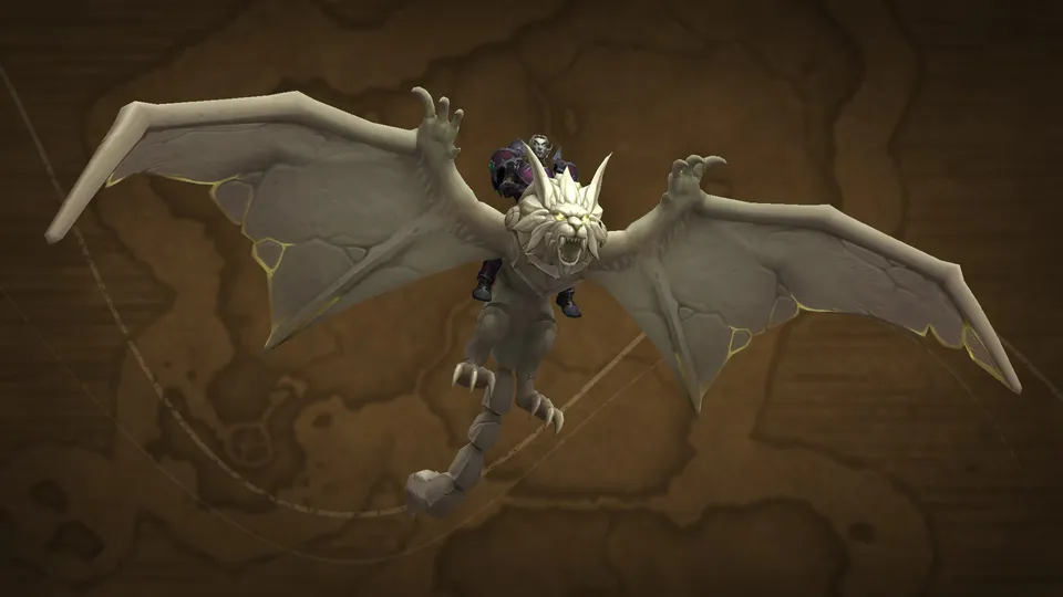 WoW Mount Alabaster Thunderwing (Returning