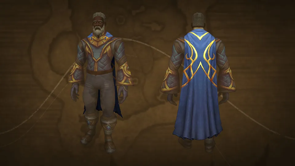 WoW Armor Transmog Regal Warcloak 