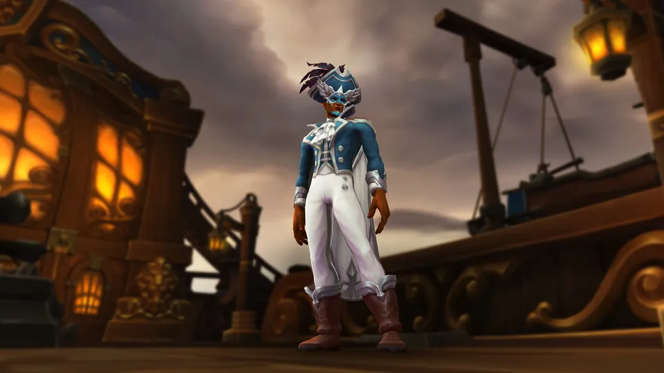 WoW Armor Transmog Sky-Captain’s Formal Attire