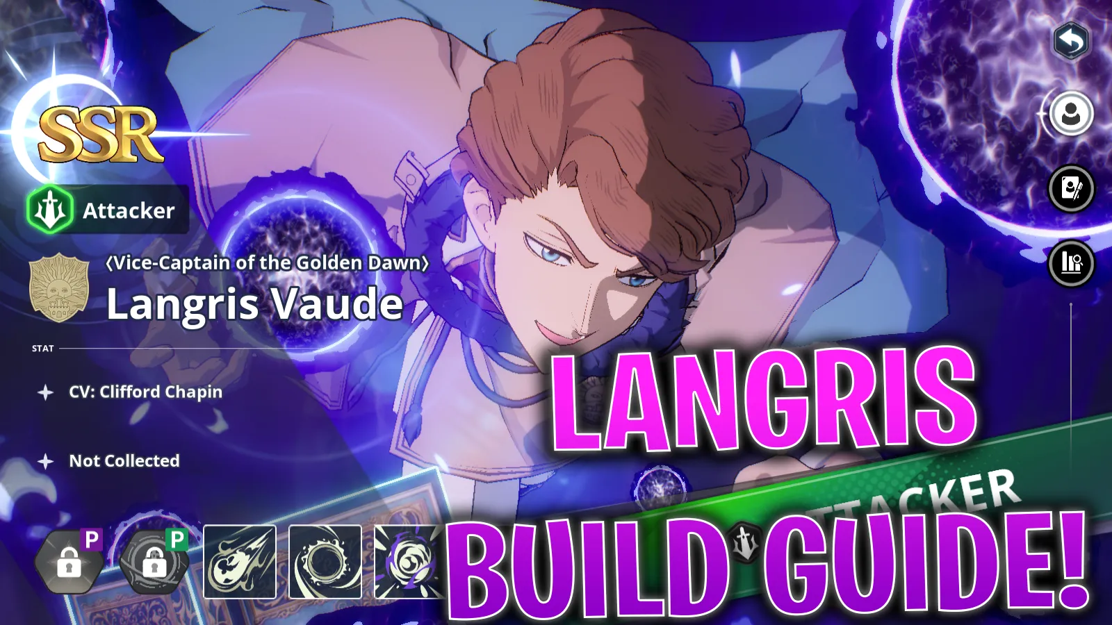 Black Clover M: Langris Best Build Guide, Kit, More