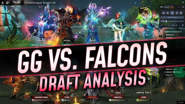 Gaimin Gladiators vs. Team Falcons: Draft Analysis