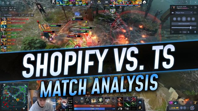 Shopify vs. Team Spirit: Pro Match Analysis