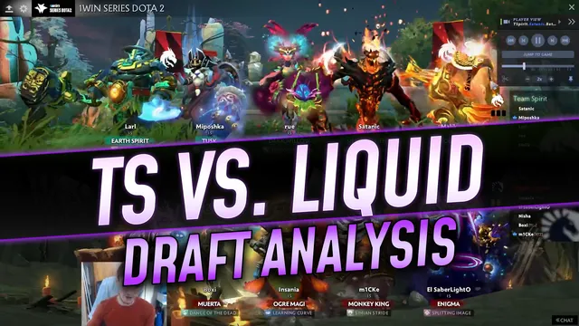 Spirit vs. Liquid: Pro Draft Analysis