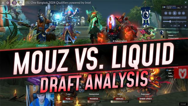 Mouz vs. Liquid: Draft Analysis