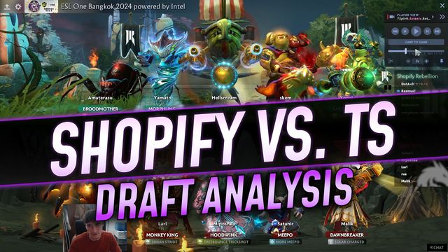 Shopify vs. Team Spirit: Pro Draft Analysis