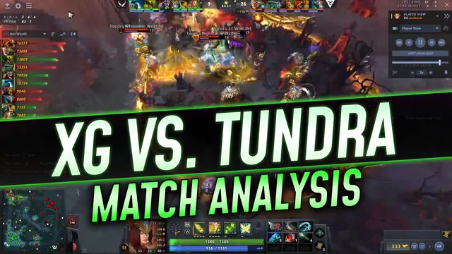 XG vs. Tundra: Pro Match Analysis