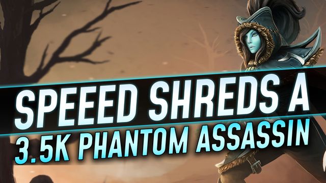 Speeed Shreds a 3.5k Phantom Assassin