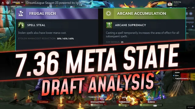Draft Analysis: The State of the Pro Meta in 7.36