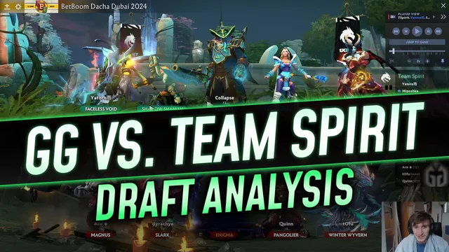 Draft and Meta Analysis: GG vs. Team Spirit