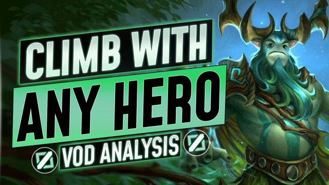 Climb with Any Hero: Nature's Prophet Mid