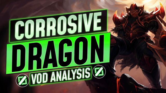 Corrosive Dragon Knight Can't Lose Lane