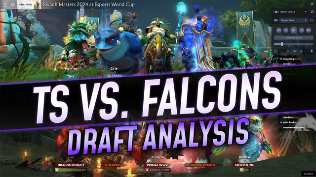 Pro Draft Analysis: Team Spirit vs. Falcons