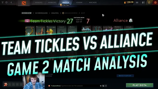 Alliance vs. Tickles: Game 2 Match Analysis